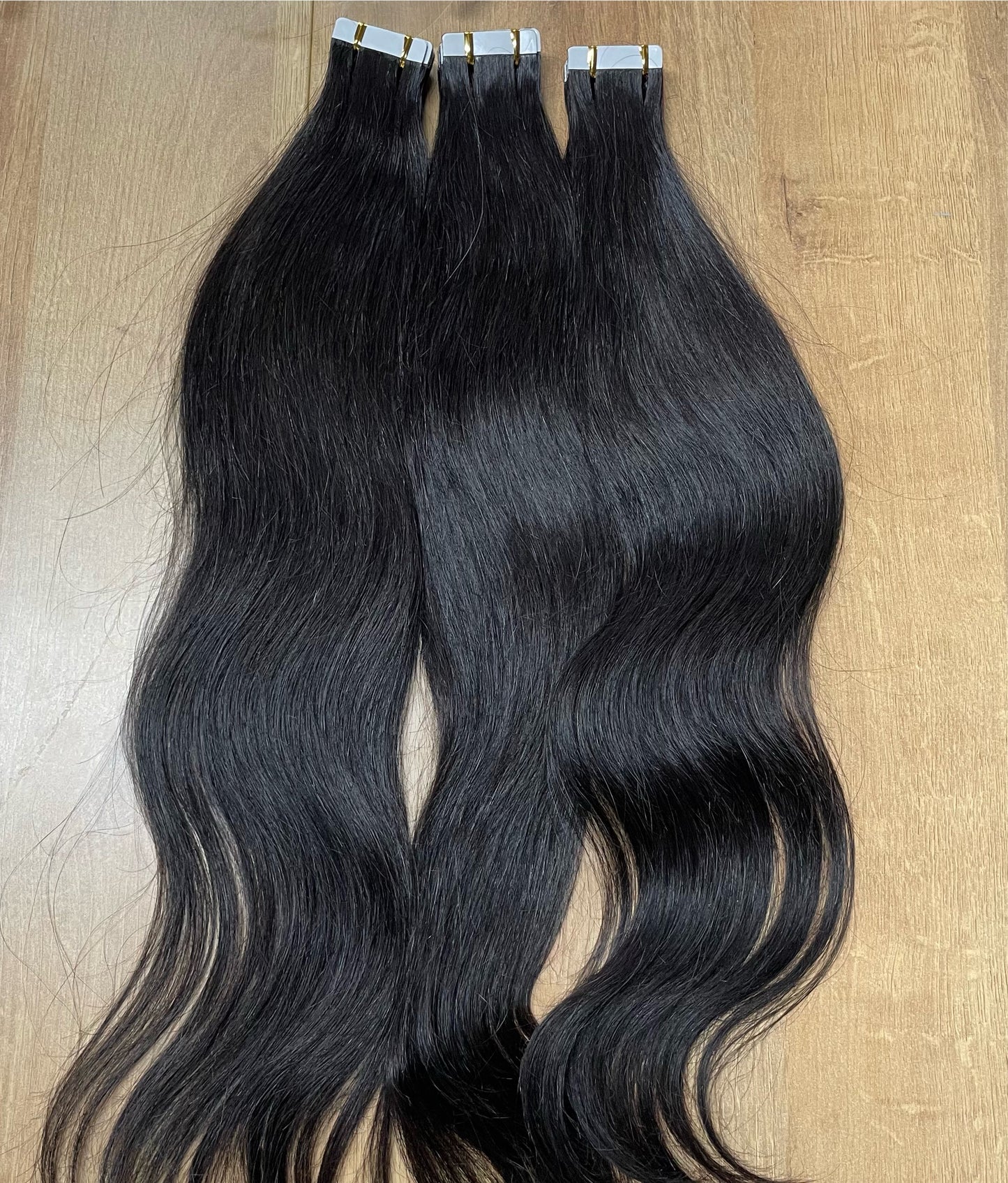 Raw straight Tape ins